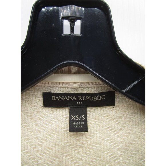 Banana Republic Sweater XS Small Open Vest Wrap Tunic Cardigan Knit - Picture 7 of 9